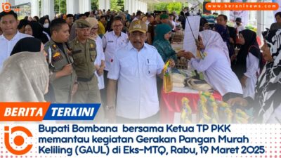Bupati Bombana Hadirkan Gerakan Pangan Murah Bantu Warga Atasi Kenaikan Harga Jelang Lebaran