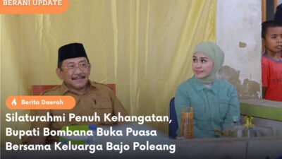 Silaturahmi Penuh Kehangatan, Bupati Bombana Buka Puasa Bersama Keluarga Bajo Poleang