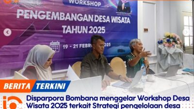 Workshop Desa Wisata 2025: Disparpora Bombana Dorong Pariwisata Berkelanjutan