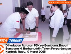 Bupati Bombana Teken Perpanjangan Kontrak P3K, Dorong Peningkatan Pelayanan Publik 14 Bupati Bombana Teken Perpanjangan Kontrak P3K, Dorong Peningkatan Pelayanan Publik