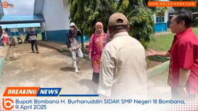 Bupati Bombana SIDAK SMP Negeri 18 Bombana1