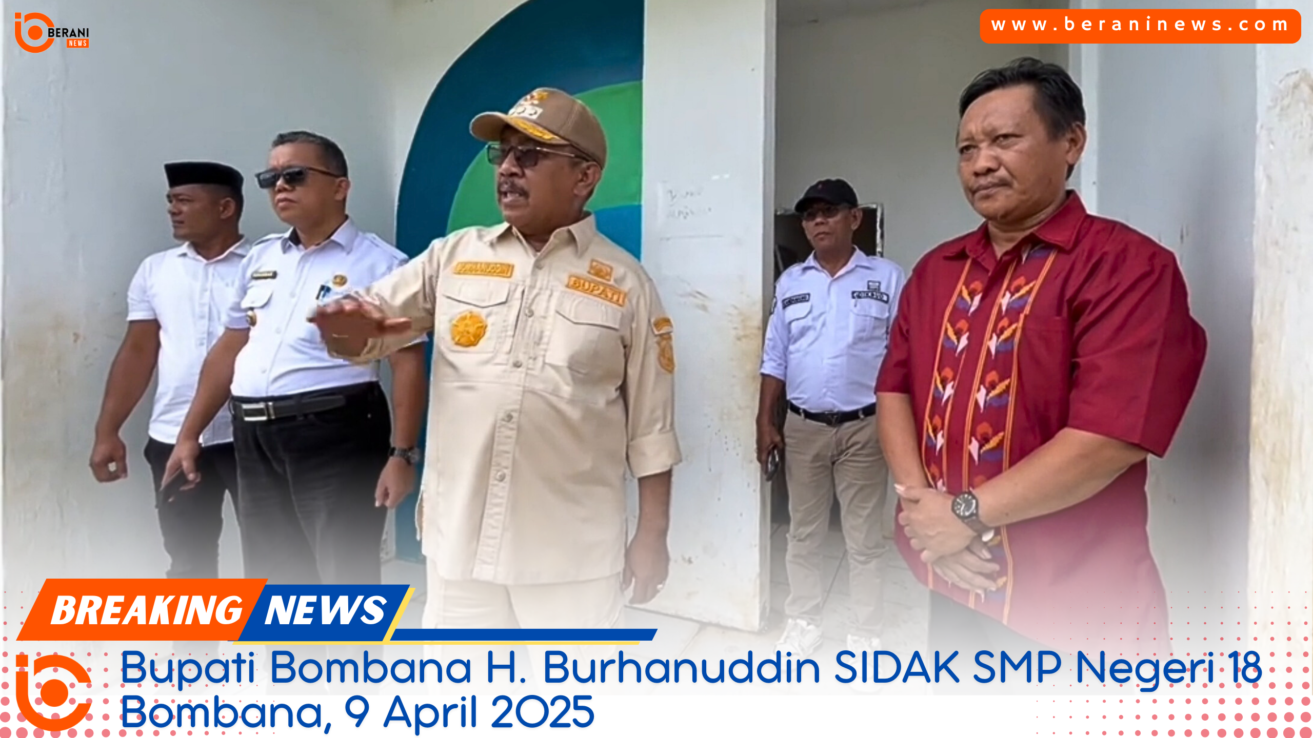 Bupati Bombana SIDAK SMP Negeri 18 Bombana3