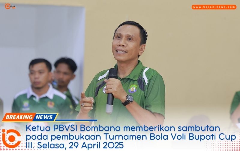 Dukung Olahraga, Bupati Bombana Resmikan Turnamen Bola Voli Bupati Cup III | beraninews.com 4 Bupati Bombana Resmikan Turnamen Bola Voli Bupati Cup III