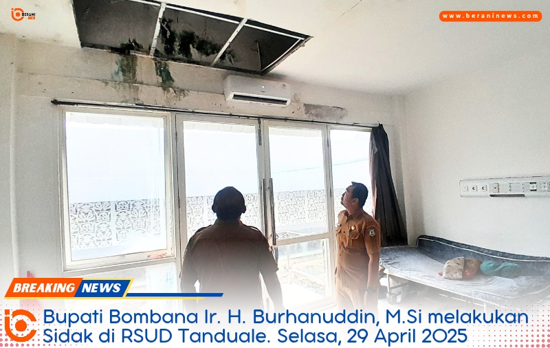 Bupati Bombana sidak RSUD Tanduale 2