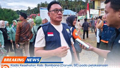 Gebrakan 100 Hari! Pemkab Bombana Gratiskan Pemeriksaan Kesehatan untuk Warga | beraninews.com