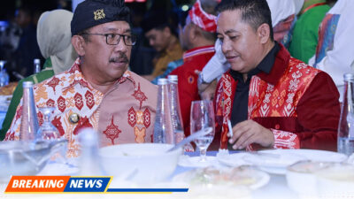 Hadiri HUT Sultra ke-61, Bupati dan Wabup Bombana Tampil Kompak | beraninews.com