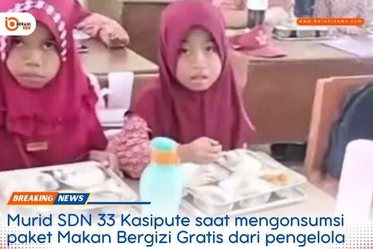 Bupati Bombana Tegaskan Evaluasi Ketat Program MBG Pasca Insiden SDN 33 Kasipute 5 Program MBG, Bupati Bombana,