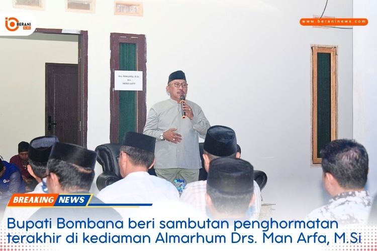 Bupati Bombana Hadiri Tahlilan Drs. Man Arfa: Ungkap Duka Cita Mendalam dan Kenang Jasa Sang Sekda | beraninews.com 3 Bupati bombana hadiri tahlilan Drs. Man Arfa