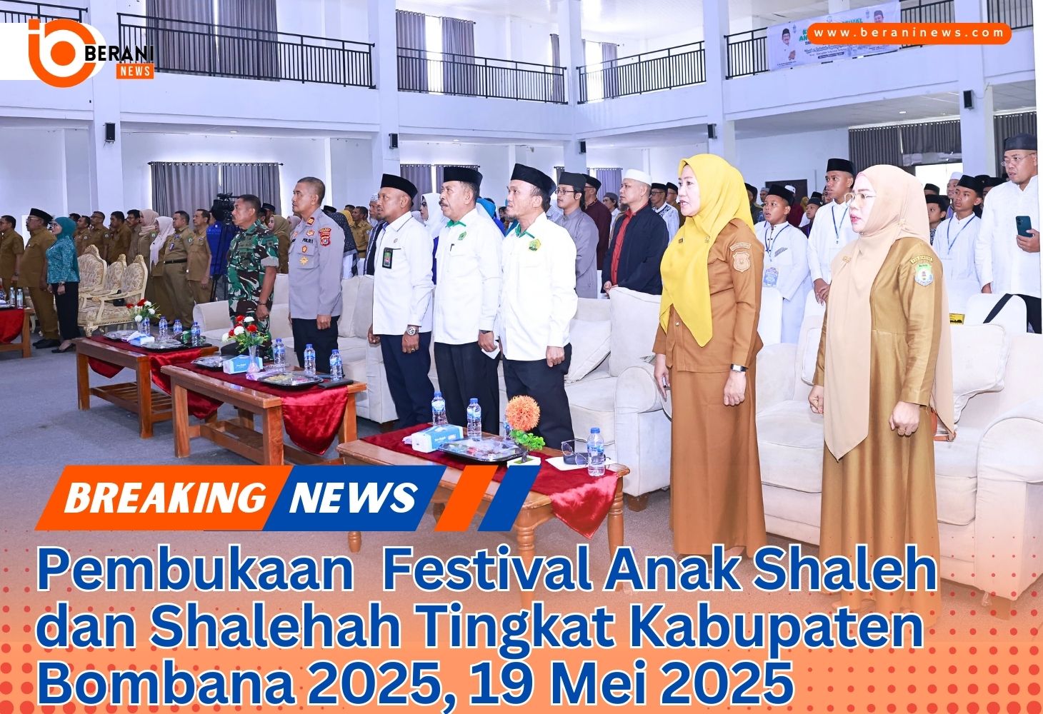 Bupati Bombana Ir. H. Burhanuddin Resmikan Festival Anak Shaleh: Misi Ciptakan Generasi Emas 4 Festival Anak Shaleh Bupati Bombana