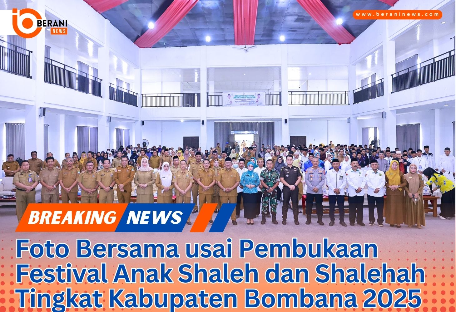 Bupati Bombana Ir. H. Burhanuddin Resmikan Festival Anak Shaleh: Misi Ciptakan Generasi Emas 5 Festival Anak Shaleh Bupati Bombana