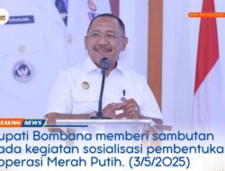 Bupati Bombana: Koperasi Merah Putih Siap Revolusi Ekonomi Desa! 15 Bupati Bombana: Koperasi Merah Putih Siap Revolusi Ekonomi Desa!