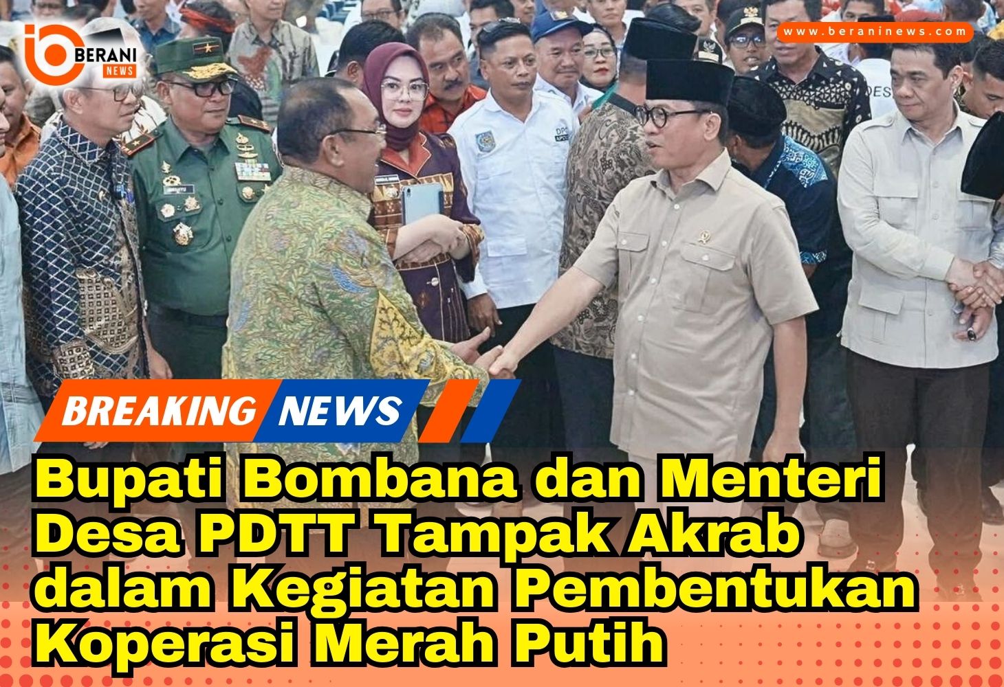 Koperasi Merah Putih Diluncurkan