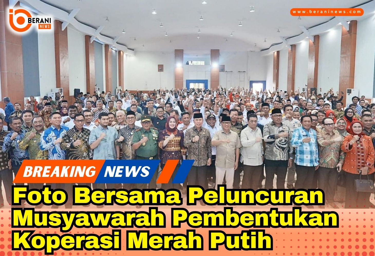 Koperasi Merah Putih Diluncurkan