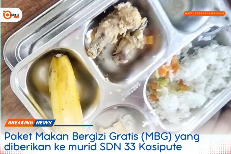Bupati Bombana Tegaskan Evaluasi Ketat Program MBG Pasca Insiden SDN 33 Kasipute 3 Program MBG, Bupati Bombana,