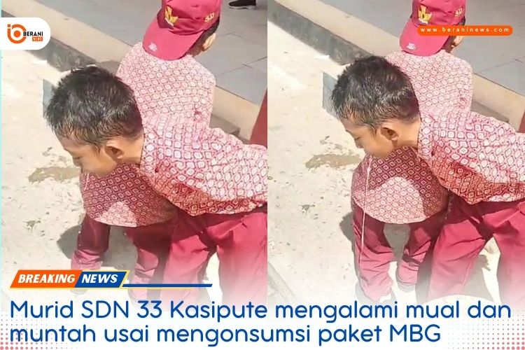 Bupati Bombana Tegaskan Evaluasi Ketat Program MBG Pasca Insiden SDN 33 Kasipute 2 Program MBG, Bupati Bombana,