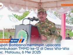 TMMD ke-124, Bupati Bombana: Langkah Strategis Pemerataan Pembangunan dan Peningkatan Kesejahteraan 16 TMMD ke-124, Bupati Bombana: Langkah Strategis Pemerataan Pembangunan dan Peningkatan Kesejahteraan