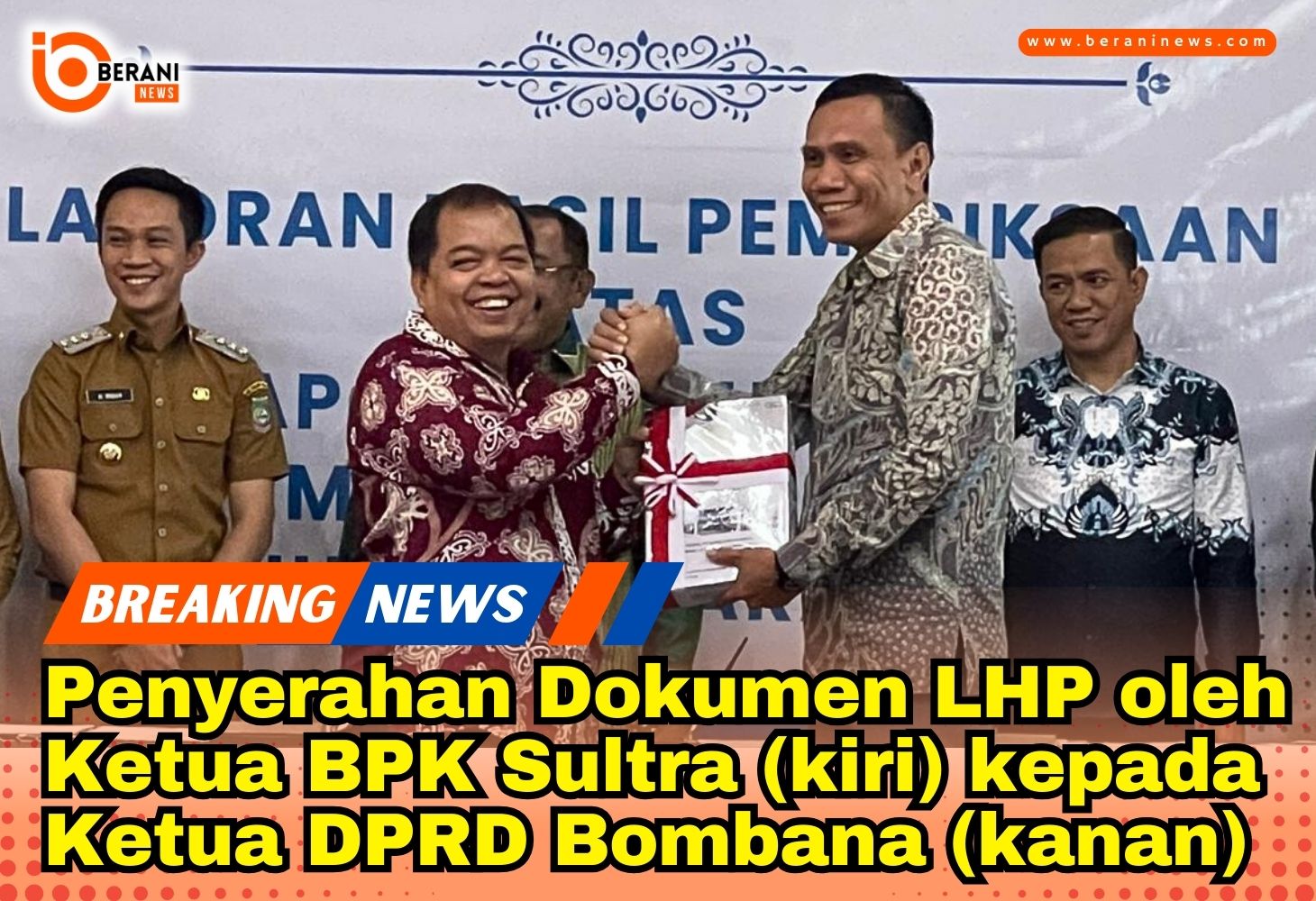 Kembali Toreh Capaian Gemilang, Bombana Pertahankan Predikat WTP Selama 12 Tahun Berturut-turut 2 bombana