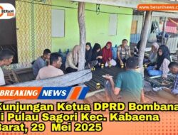 Ketua DPRD Bombana Fasilitasi Rumah Singgah untuk Siswa Pulau Sagori: Komitmen Nyata terhadap Pendidikan 34 Ketua DPRD Bombana Fasilitasi Rumah Singgah untuk Siswa Pulau Sagori: Komitmen Nyata terhadap Pendidikan