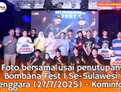 Festival Musik Bombana Berani Fest: Bangkitkan Semangat Anak Muda Sultra Lewat Nada 26 Festival Musik Bombana Berani Fest: Bangkitkan Semangat Anak Muda Sultra Lewat Nada