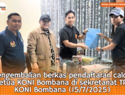 Kejutan! Bupati Bombana Resmi Mencalonkan Diri Sebagai Ketua KONI Bombana 2025-2029 28 Kejutan! Bupati Bombana Resmi Mencalonkan Diri Sebagai Ketua KONI Bombana 2025-2029