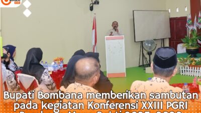 H. Kandamang Kembali Pimpin PGRI Bombana, Bupati Janji Hadiah Mobil Operasional!