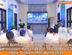 Kursus Wasit Sepakbola Bombana Sukses Cetak 22 Wasit: Bupati Instruksikan Camat Gencarkan Event Olahraga 3 Kursus Wasit Sepakbola Bombana Sukses Cetak 22 Wasit: Bupati Instruksikan Camat Gencarkan Event Olahraga