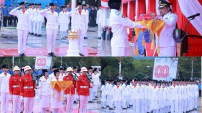 Bombana Tutup Rangkaian HUT RI ke-80 dengan Upacara Penurunan Bendera yang Penuh Khidmat