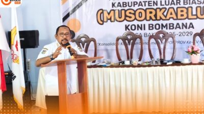 KONI Bombana Gelar Musorkablub, Iskandar Mundur Demi Persatuan: H. Burhanuddin Resmi Pimpin Olahraga Bombana