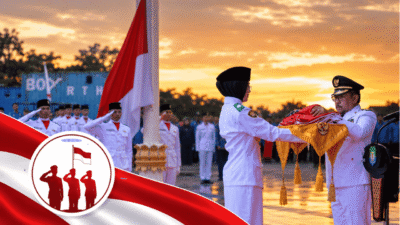 Bombana Tutup Rangkaian HUT RI ke-80 dengan Upacara Penurunan Bendera yang Penuh Khidmat