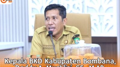 Kepala BKD Bombana Doddy A. Muchlisi