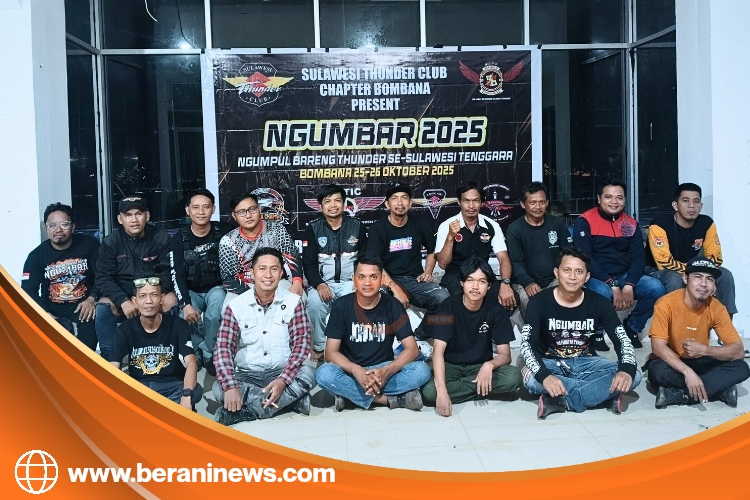 Ngumpul Bareng Club Thunder Sultra, Ichal Thunder Kembali Pimpin Babe Big Father Thunder Sultra 3 Club Thunder Bombana