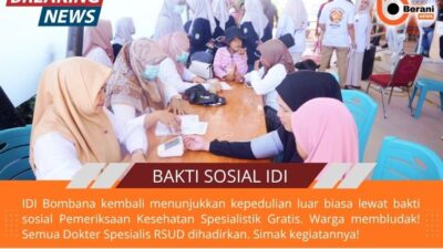 IDI Bombana gelar bakti sosial