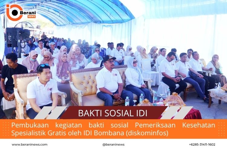 IDI Bombana gelar bakti sosial