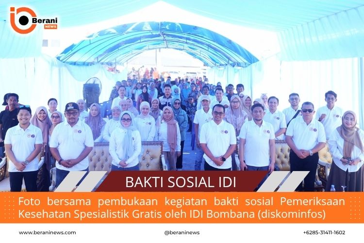 IDI Bombana gelar bakti sosial