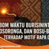 Bom Waktu Burisininta, Sosoronga, dan Bosu-Bosu Terhadap Motif Kontemporer Rapa Dara