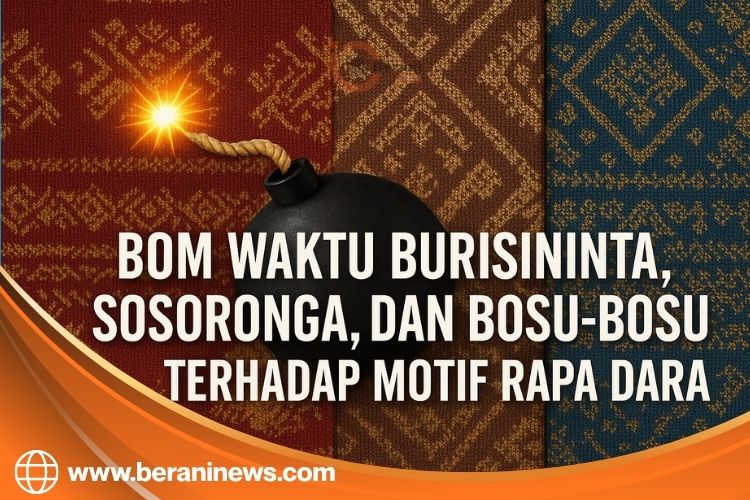 Bom Waktu Burisininta, Sosoronga, dan Bosu-Bosu Terhadap Motif Kontemporer Rapa Dara 1 Motif Rapa Dara