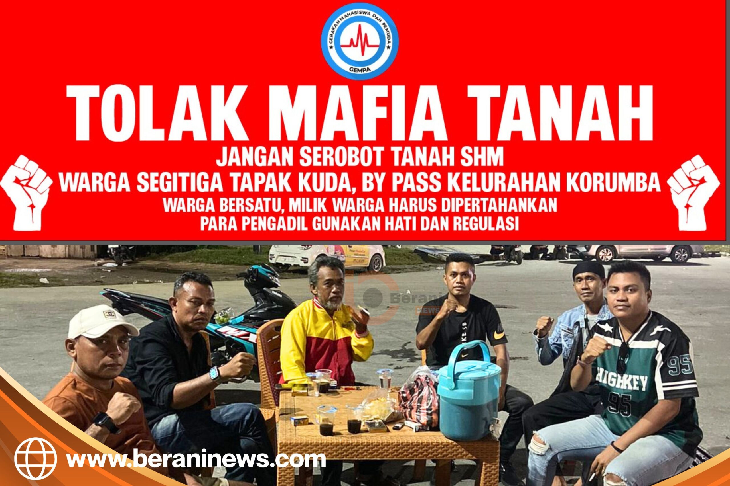 Polemik lahan tapak kuda