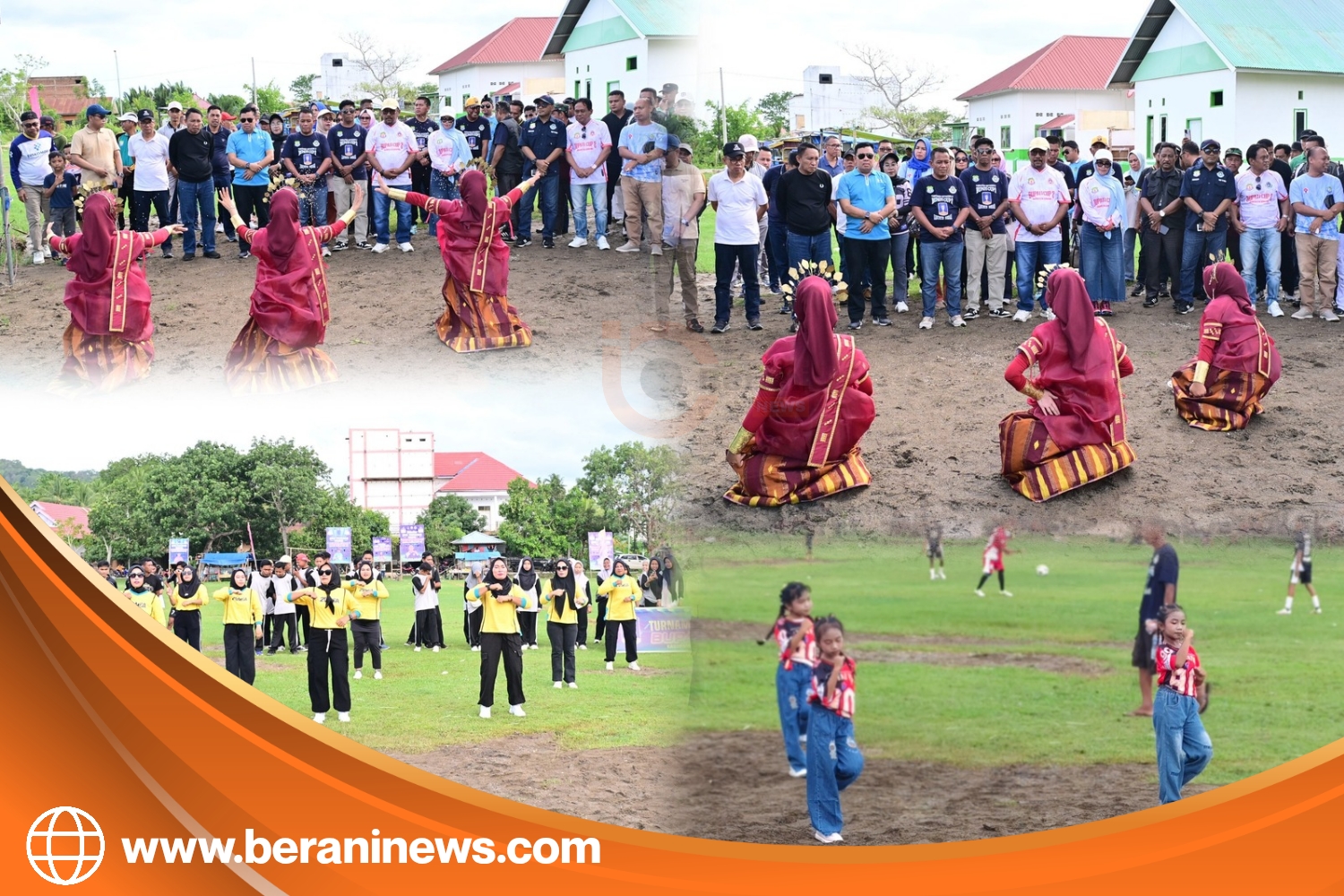 Buka Turnamen Sepakbola Bupati Cup 2 Zona Poleang, Bupati: Sportivitas adalah Kehormatan 2 Turnamen Sepakbola Bupati Cup 2 Zona Poleang