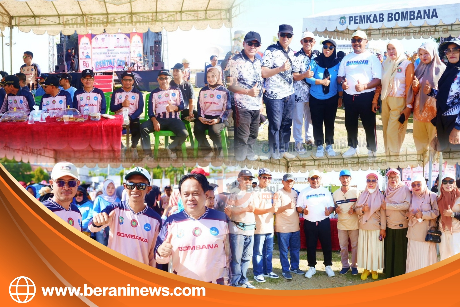 Semarak Jalan Santai HUT PGRI dan HGN Tahun 2025, Ratusan Guru Tumpah Ruah di Bombana 9 Jalan santai HUT PGRI dan HGN 2025