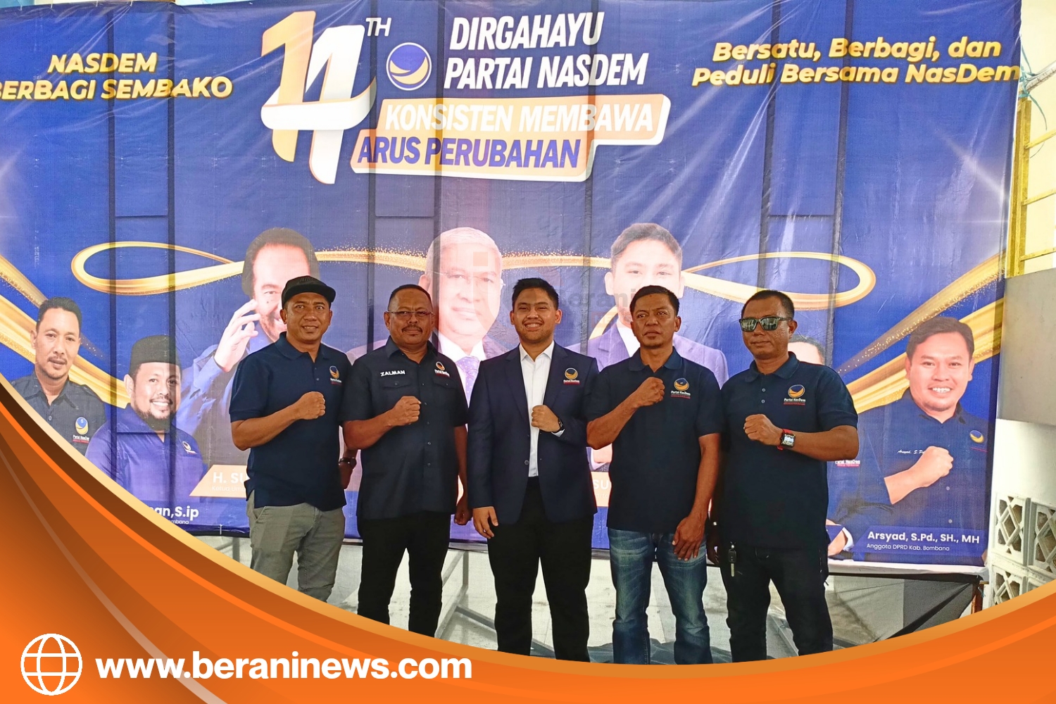 Tiga Legislator NasDem Bombana Mangkir di HUT ke-14, Ketua DPD: Akan Dibahas Secara Internal 4 Legislator NasDem Bombana