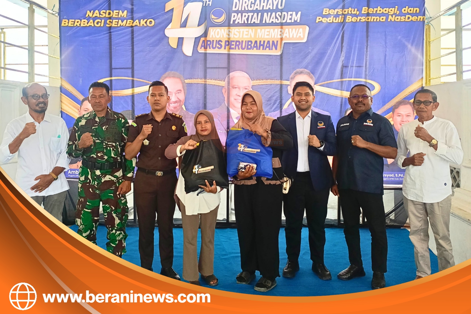 Tiga Legislator NasDem Bombana Mangkir di HUT ke-14, Ketua DPD: Akan Dibahas Secara Internal 3 Legislator NasDem Bombana