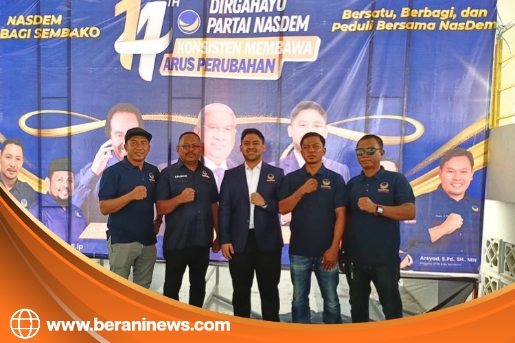 Tiga Legislator NasDem Bombana Mangkir di HUT ke-14, Ketua DPD: Akan Dibahas Secara Internal 1 Legislator NasDem Bombana