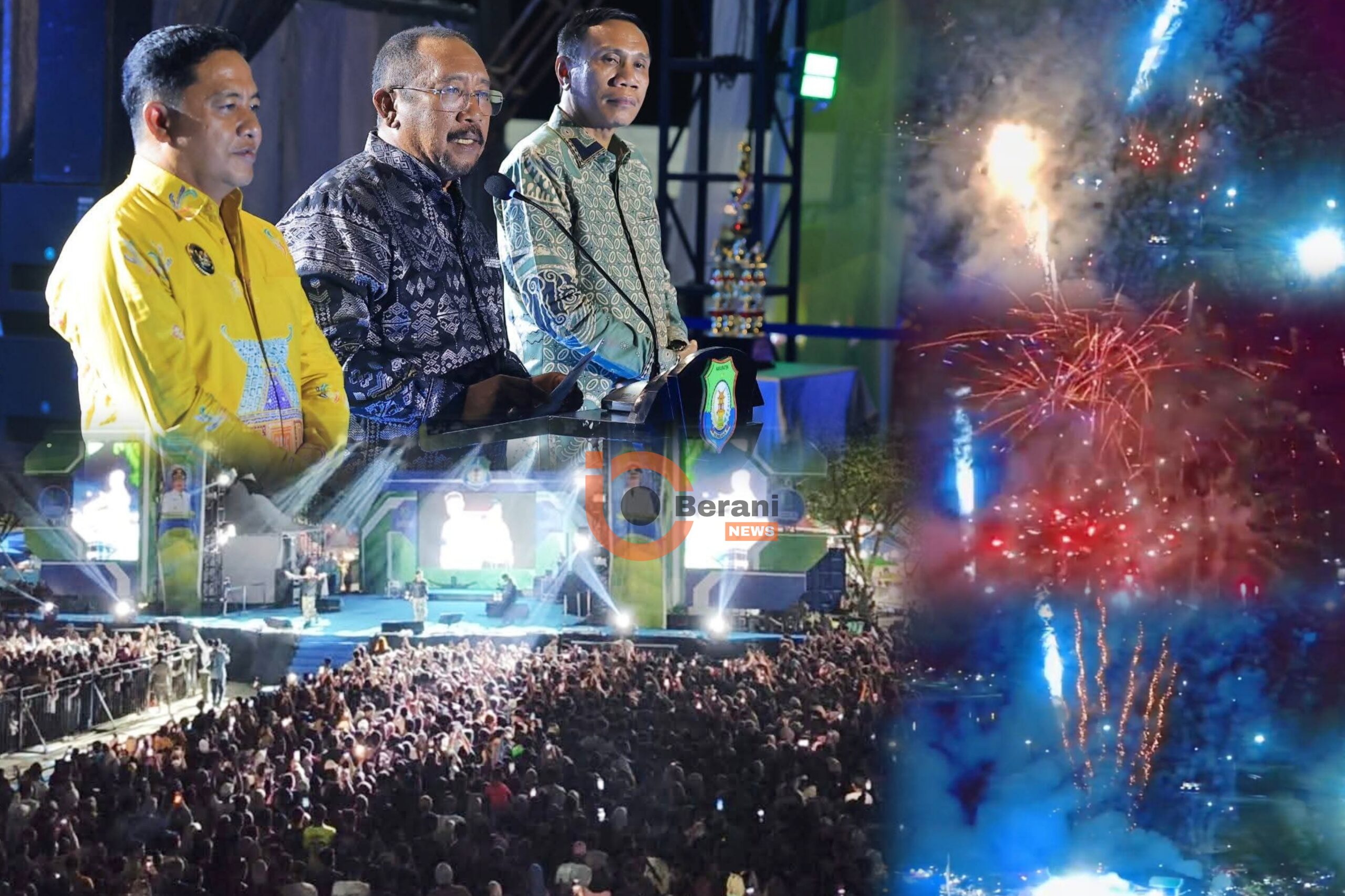 BUPATI BOMBANA TUTUP HUT BOMBANA KE-22 3