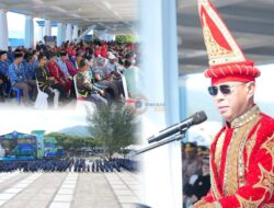 Gubernur Sultra Tegaskan Arah Pembangunan Di Upacara HUT Bombana ke-22
