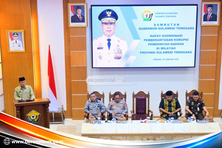 Bupati Bombana Tegaskan Pemerintahan Bersih Tanpa Korupsi 3 Bupati Bombana, Rakor Pemerintahan Bersih,