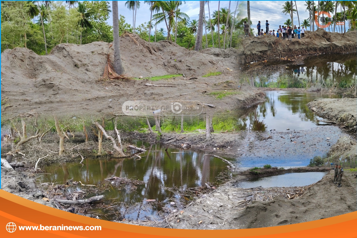 Bupati Sidak Penambangan Pasir Toari Bombana