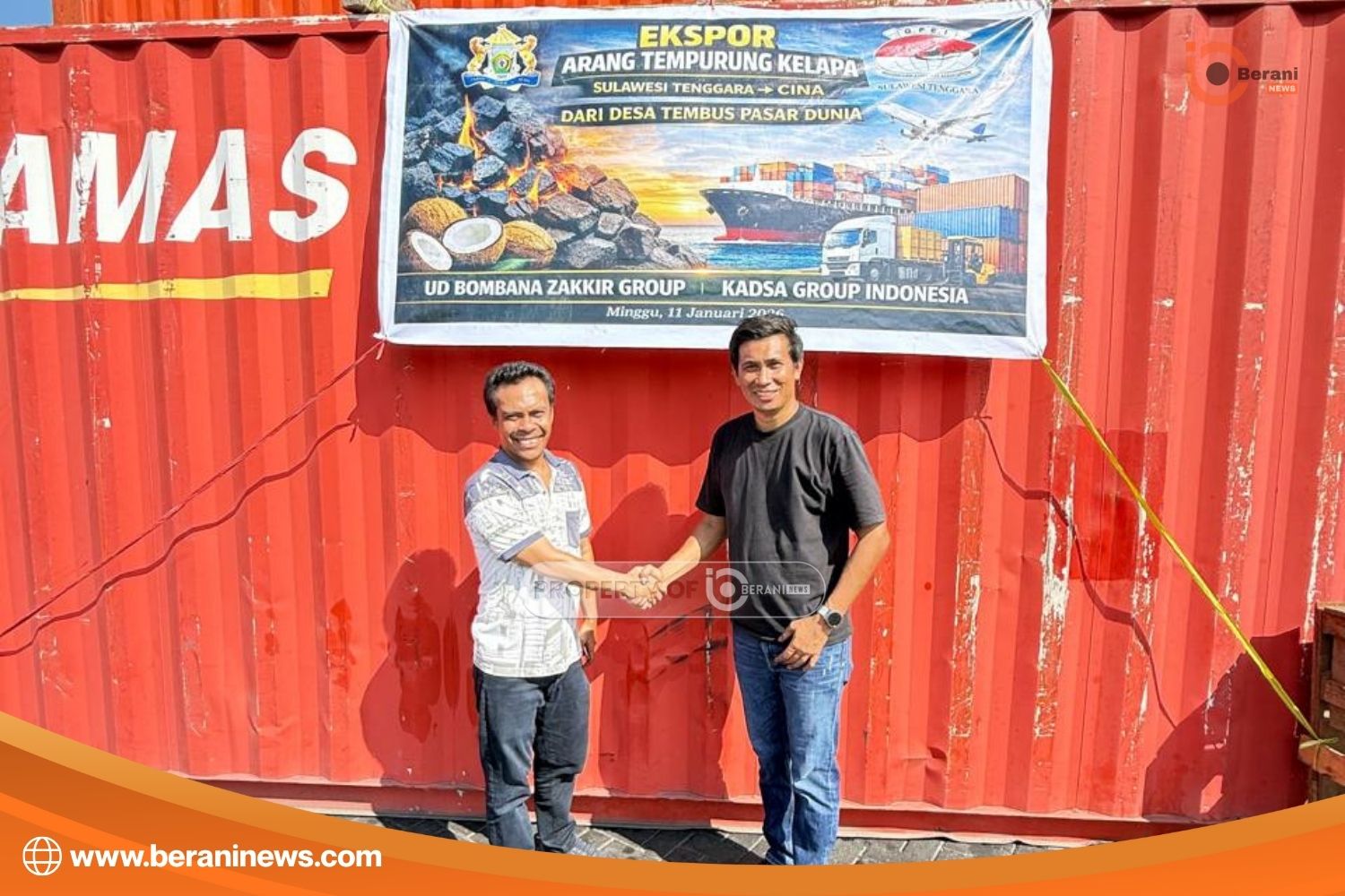 ekspor arang tempurung kelapa