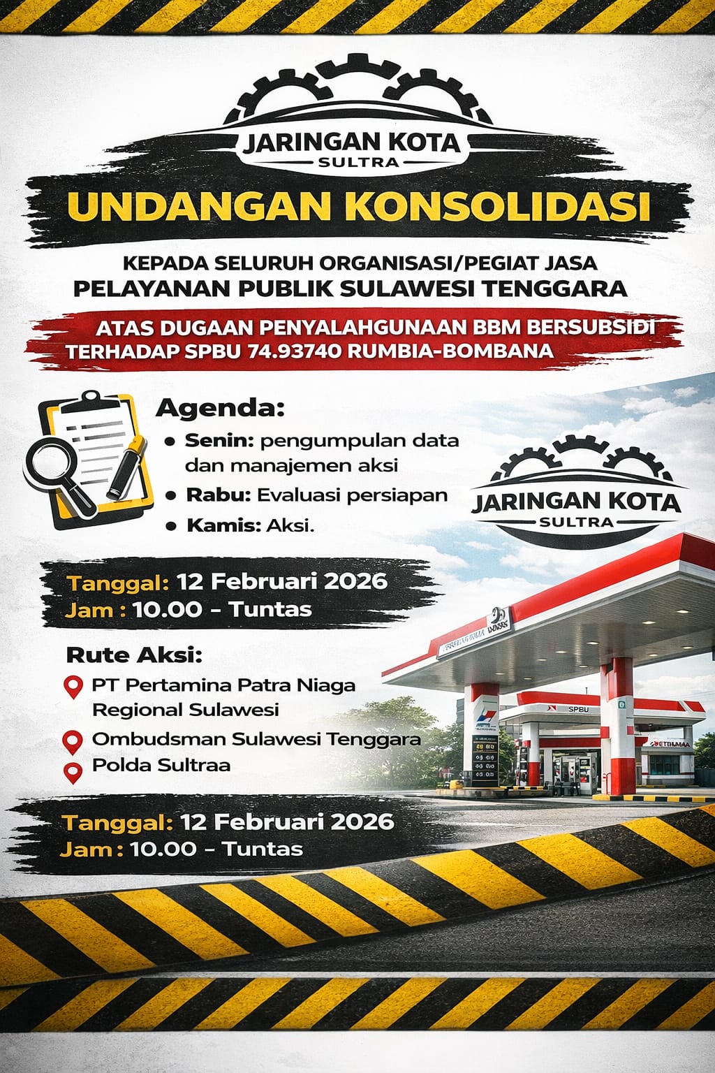 Jarkot Sultra, BBM Ilegal, 