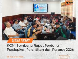 KONI Bombana Siapkan Pelantikan dan Porprov 2026