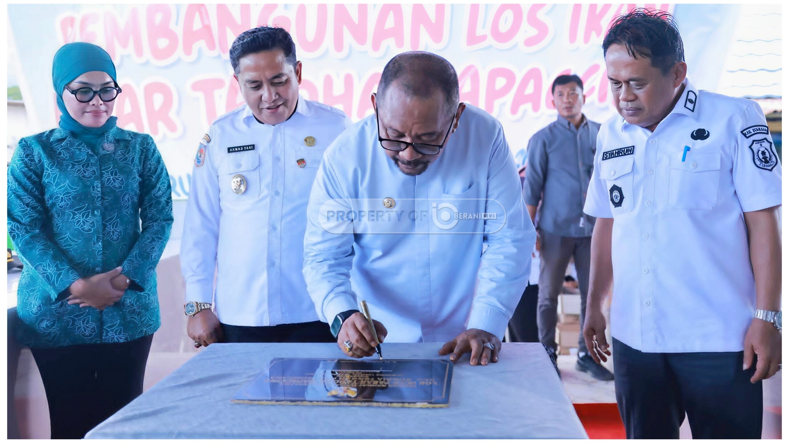 Los Ikan Pasar Tadoha Mapaccing Bombana Resmi Dibuka, Pemda Tegas Tertibkan Pedagang Trotoar & Lokasi Ilegal 2 Los Ikan Pasar Tadoha Mapaccing Bombana,